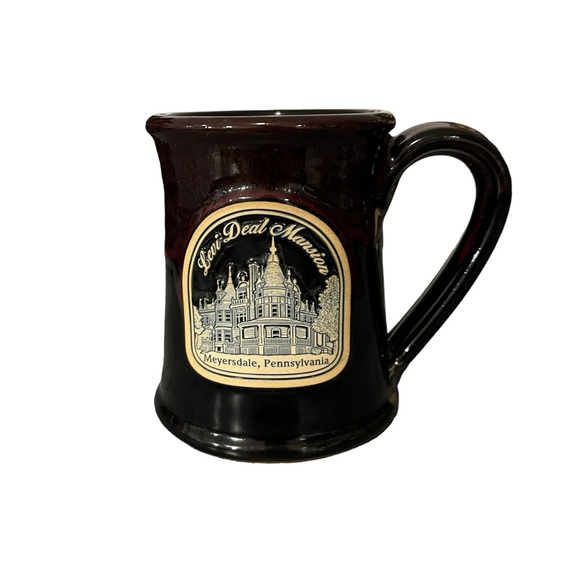 2022 Deneen Pottery Hand Thrown Coffee Mug Levi Deal Mansion Meyersdale PA - Picture 2 of 9